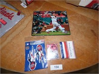 ST LOUIS CARDINAL COLLECTIBLES PICTURE & CARDS