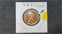 1961 Proof Lincoln Head Cent by3001