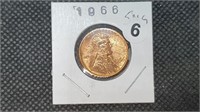1966 SMS Lincoln Head Cent by3006