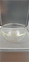 2 Vintage clear glass casserole dishes - Fire King