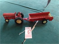 Ertl International Tractor and Manure Spreader