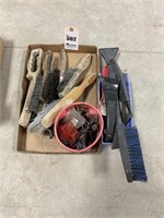 Wire Brushes, Allen Wrenches, Ice Scrapers