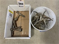3 Curb Stop Wrenches & Hole Punchers