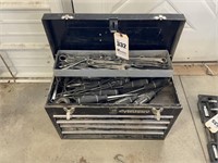 Husky Tool Box with Open End Wrenches