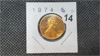 1974s Proof Lincoln Head Cent by3014