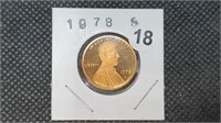 1978s Proof Lincoln Head Cent by3018