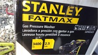 Unused Stanley Fatmax Gas Pressure Washer