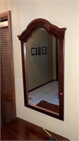 Wall mirror wood framed
22W 40H