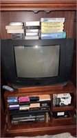 Retro T.V vhs and vhs player