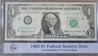1957B $1 Dollar Silver Certificate