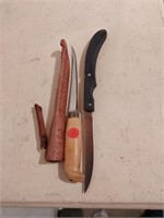 Martin fillet and folding buck knives