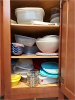 Collection of plastic ware
