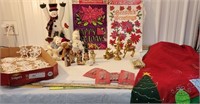 Box Christmas including nice tree skirt,