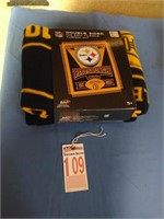 Steelers Double Sided Fleece Throw Kit