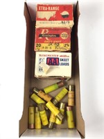 49 Various Maker 20 Ga Rounds