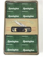 New Gift Pack 400 Remington 22's w/Knife