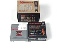 19 Various Defensive 410 Rounds