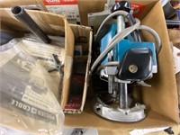 Makita Plunge Router with Bits