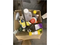 Box of Cleaners, RV Antifreeze