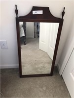 Mahogany Framed Mirror