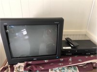 VHS Player, 2 Televisions