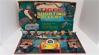 VINTAGE TIN TIGER SHOOTING GALLERY