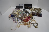 Lot of Watches, Bracelets, Glasses And Buttons