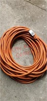 Large extension cord in shop.