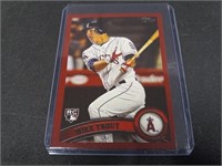 2011 Topps Update Target Red Border Mike Trout RC