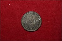 1883 Liberty V Nickel  1st Year of Issue