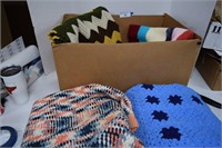 Four Knitted Throws