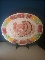 Large oval turkey platter 18 in