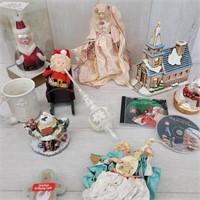Vintage Christmas Ornaments, Music and More