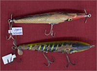 2 pcs. Griner Wooden FIshing Lures
