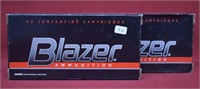 2 Boxes Blazer 50rd 40 S&W 165gr FMJ