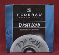 Box of 25 Federal 12ga Target Shotgun Shells