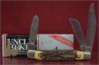 Schrade Uncle Henry 3-Blade Pocket Knife