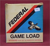 Box of 25 Federal 20ga Game Shotgun Shells