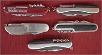 5 pcs. Multi-tool Folding Knives