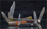 4 pcs. Vintage Pocket Knives