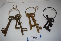 Brass & Iron Keys