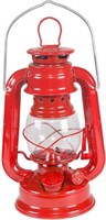 Stansport Small Hurricane Lantern (Red, 8") 130