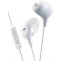 JVC HAFX38MW Marshmallow Inner-Ear Headphones with