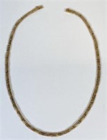 14K YELLOW GOLD NECKLACE