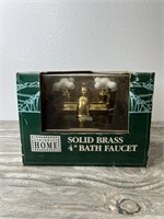 Solid Brass 4" Bath Faucet, Looks New
