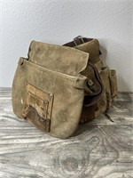 Leather Tool Bags, Weathered But Still Usable
