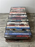 Box of Assorted DVD Movies, Shooter, Wedding