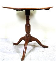 19th CENTURY MAHOGANY FLIP TOP TABLE