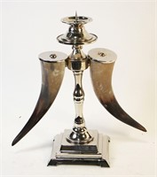 HORN MOTIF CANDELABRUM