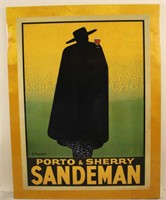 LAQUERED PORTO & SHERRY SANDEMAN PRINT